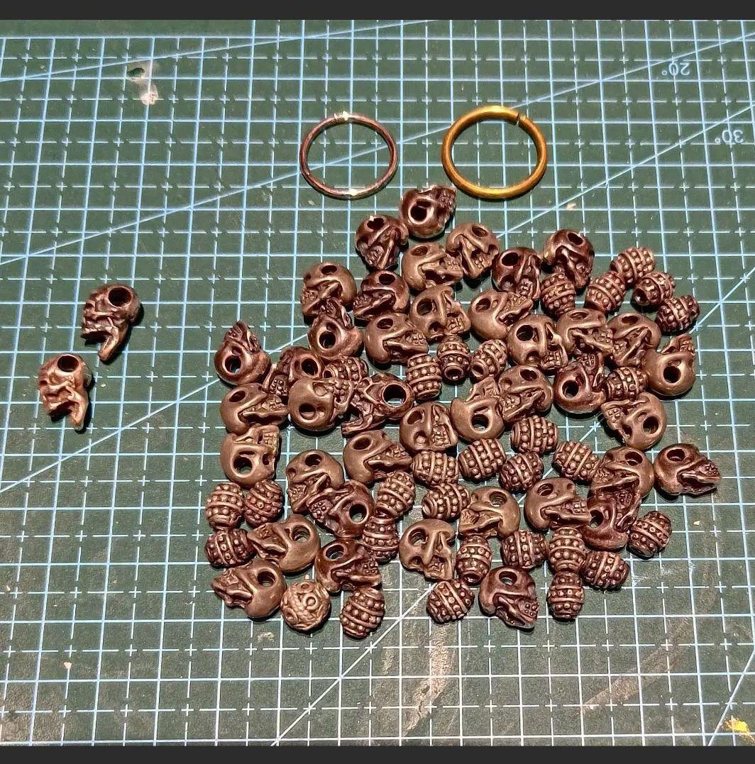 hide ネクロマンス スカルビーズ詰め合わせ