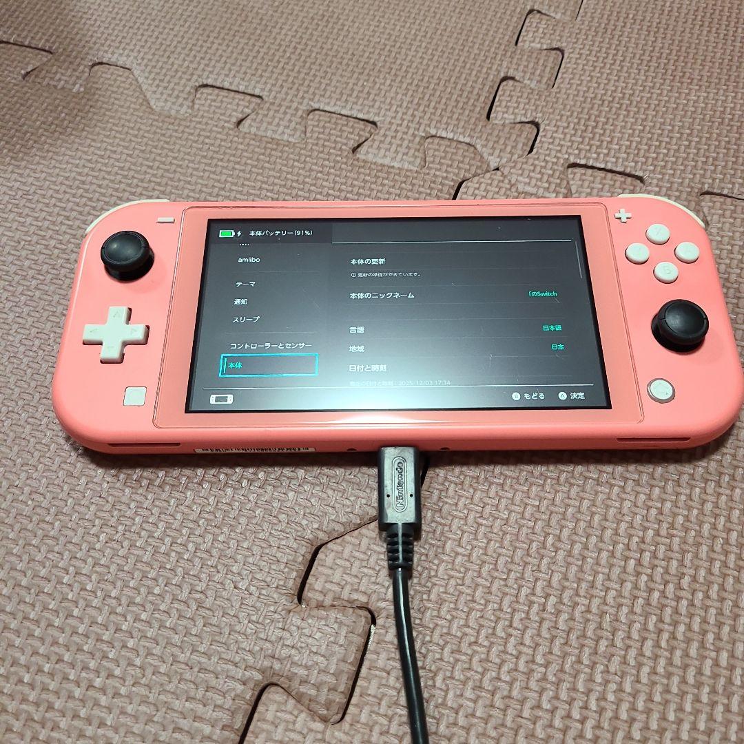 Nintendo Switch Lite ピンク 7439