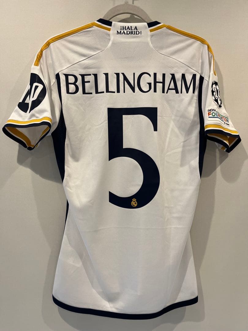 ベリンガム　レアルマドリー　23/24 ユニフォーム