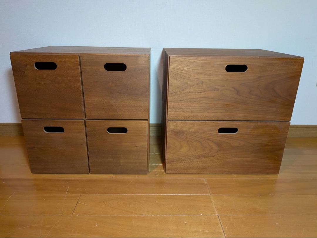 ■送料込■無印良品 スタッキングシェルフ インサート 引出 収納 箱Box