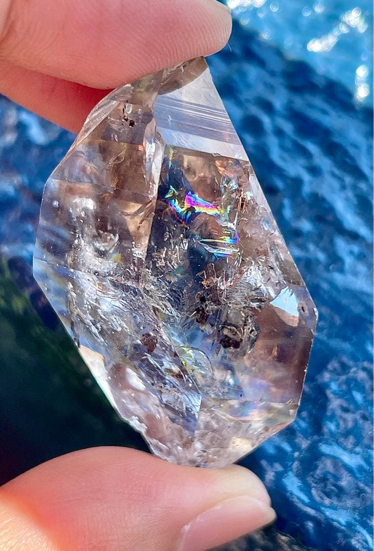 BIG超透明 パキスタン産　ハーキマーダイヤモンド　原石水晶天然石パワーストーン