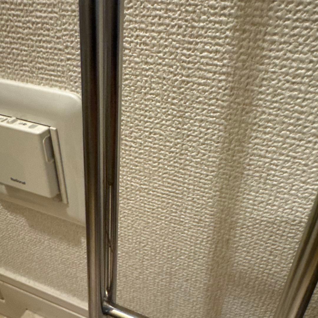 無印　ステンレスユニットシェルフ　小2本