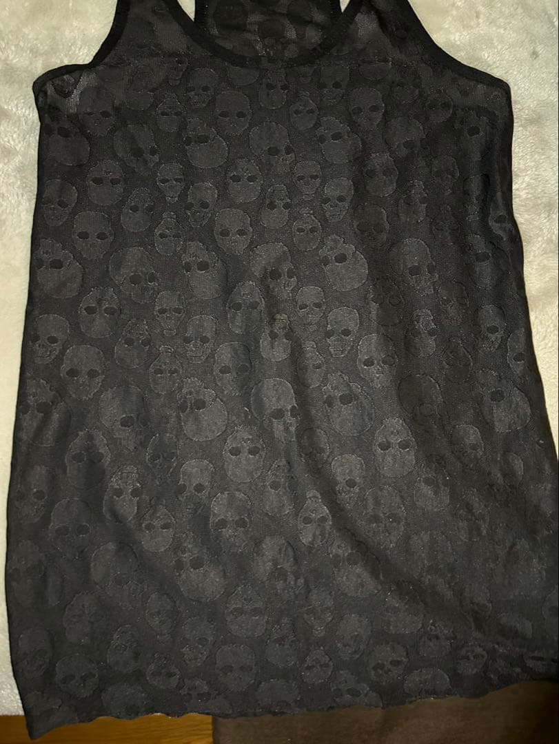 LGB メンズスカルタンクトップ