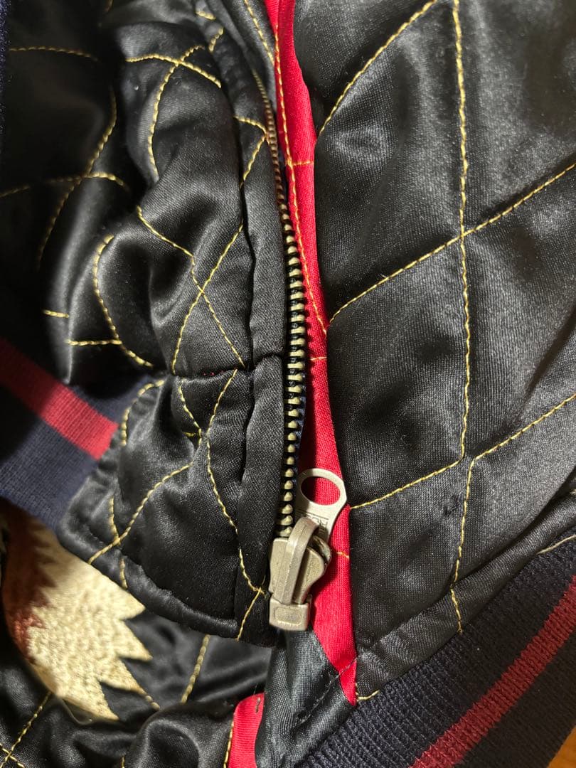 スカジャン90s 刺繍入りリバーシブル