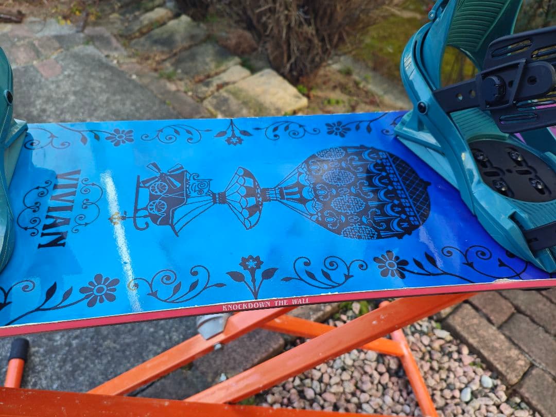 ALLIAN VIVIAN 142＋HEAD FXスノーボードビンディングセット