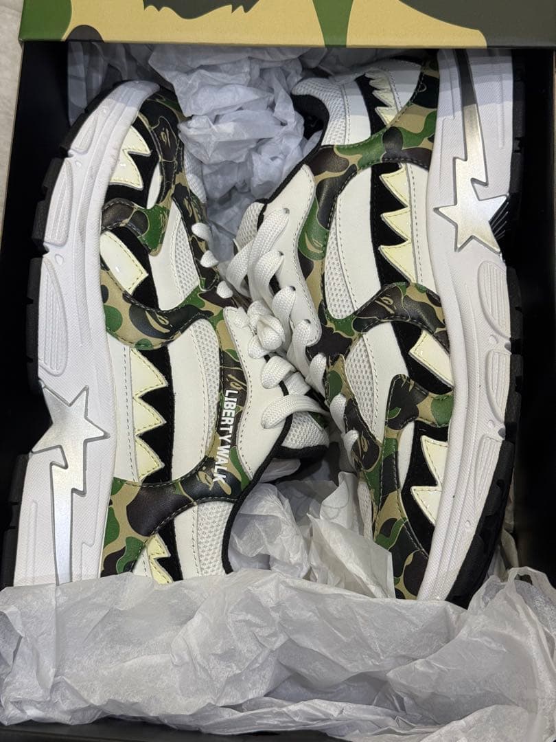 Libertywoke×APE スニーカー27.0cm リバティウォーク エイプ