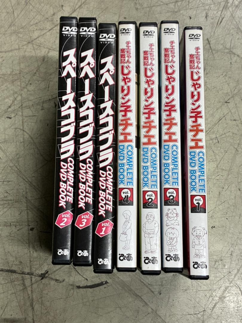り*ん様 ★スペースコブラ コンプリートDVDブック じゃりン子チエ全巻セット♪