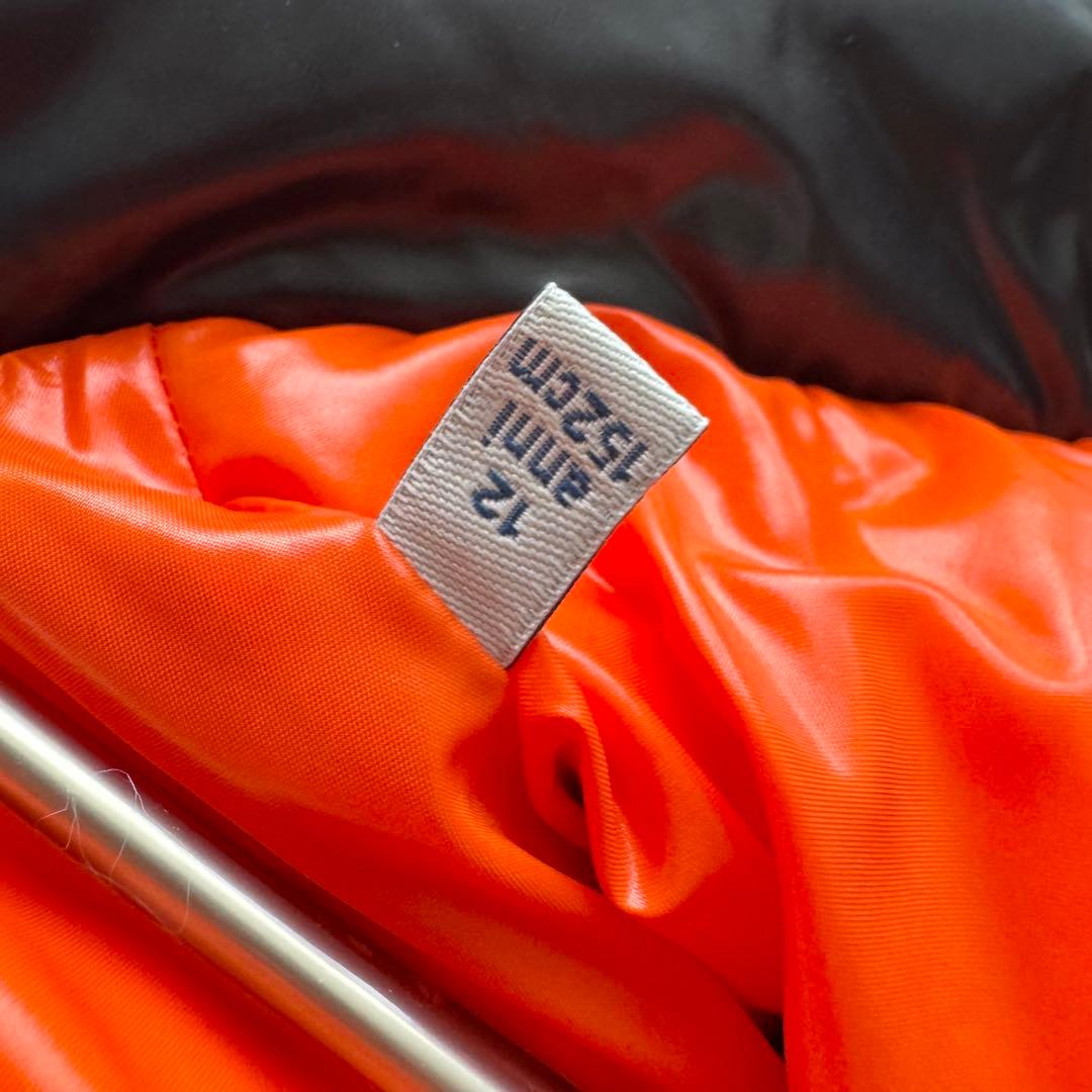 モンクレール　ダウンベスト　DOUBLE WOLF　ダブルウルフ　黒　152cm