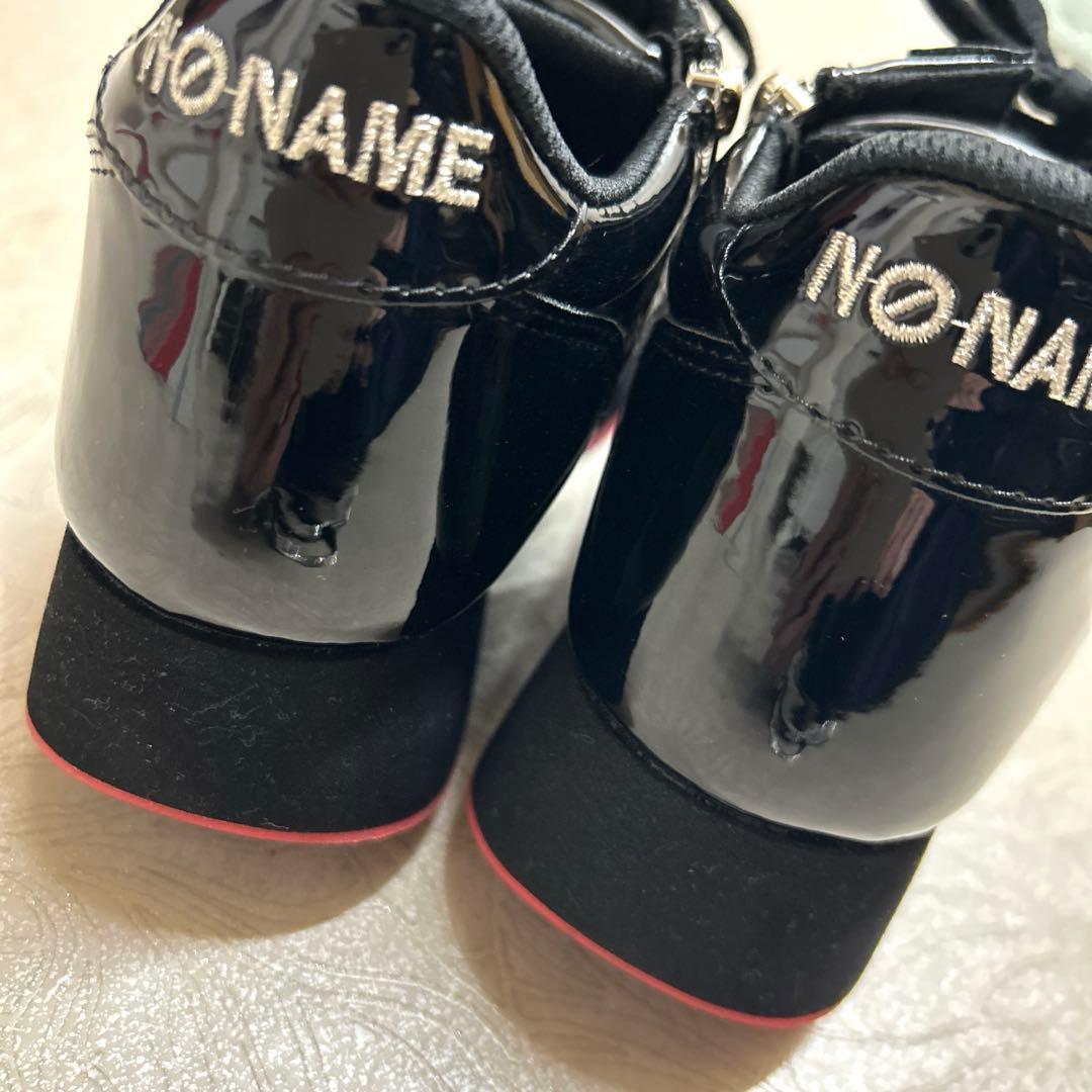 柏木由紀子さんコラボ】 NO NAME ノーネーム SPEED ブラック/レッド