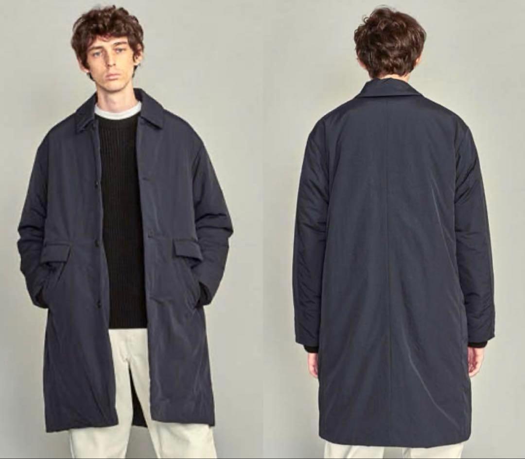 B&Y UNITED ARROWS パデット バルカラーコート ダウンコート
