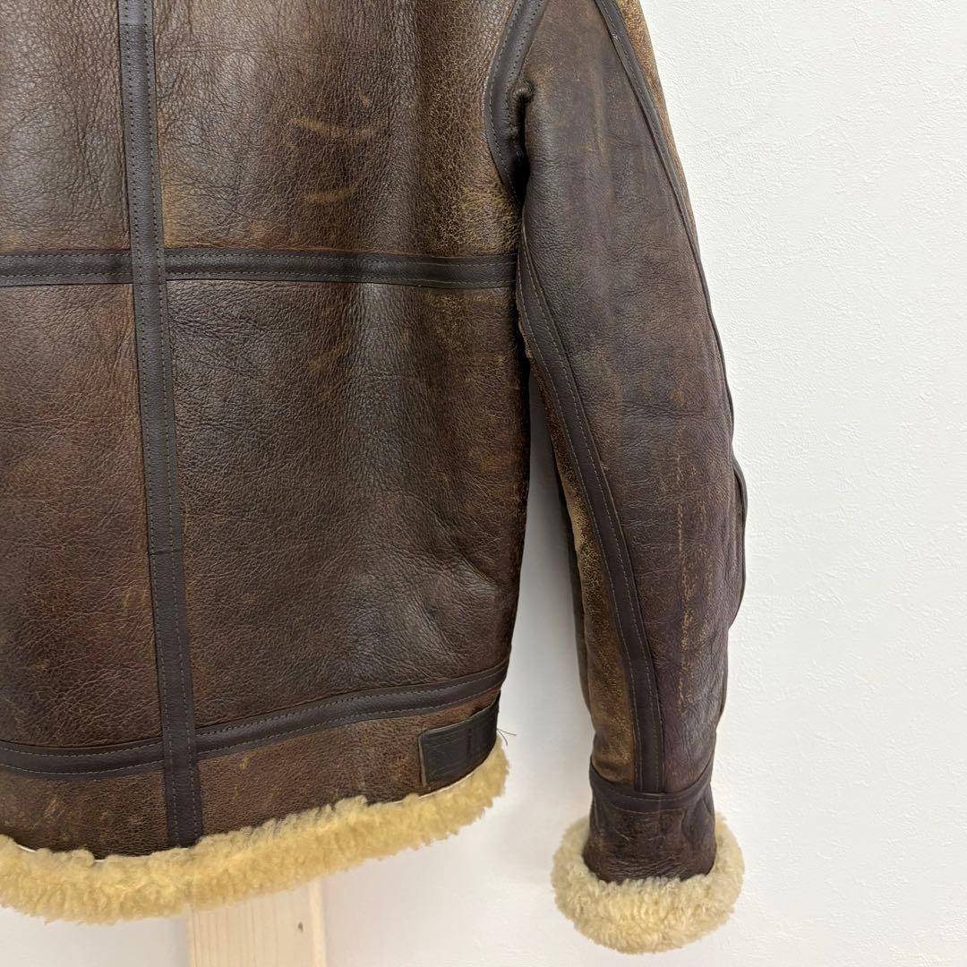 希少サイズ(32)【美品】AVIREX/B-3ムートンフライトジャケット/USA