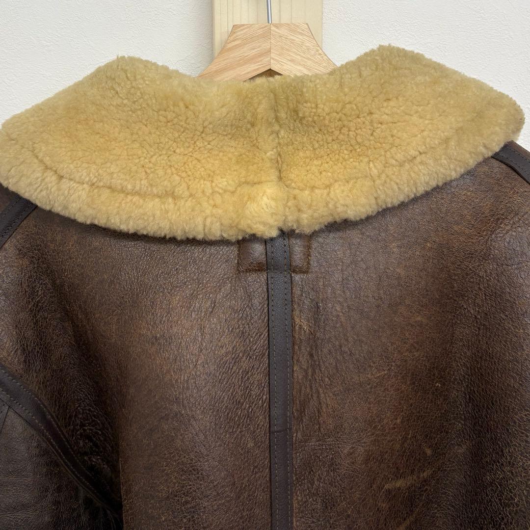 希少サイズ(32)【美品】AVIREX/B-3ムートンフライトジャケット/USA