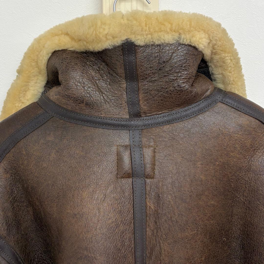 希少サイズ(32)【美品】AVIREX/B-3ムートンフライトジャケット/USA