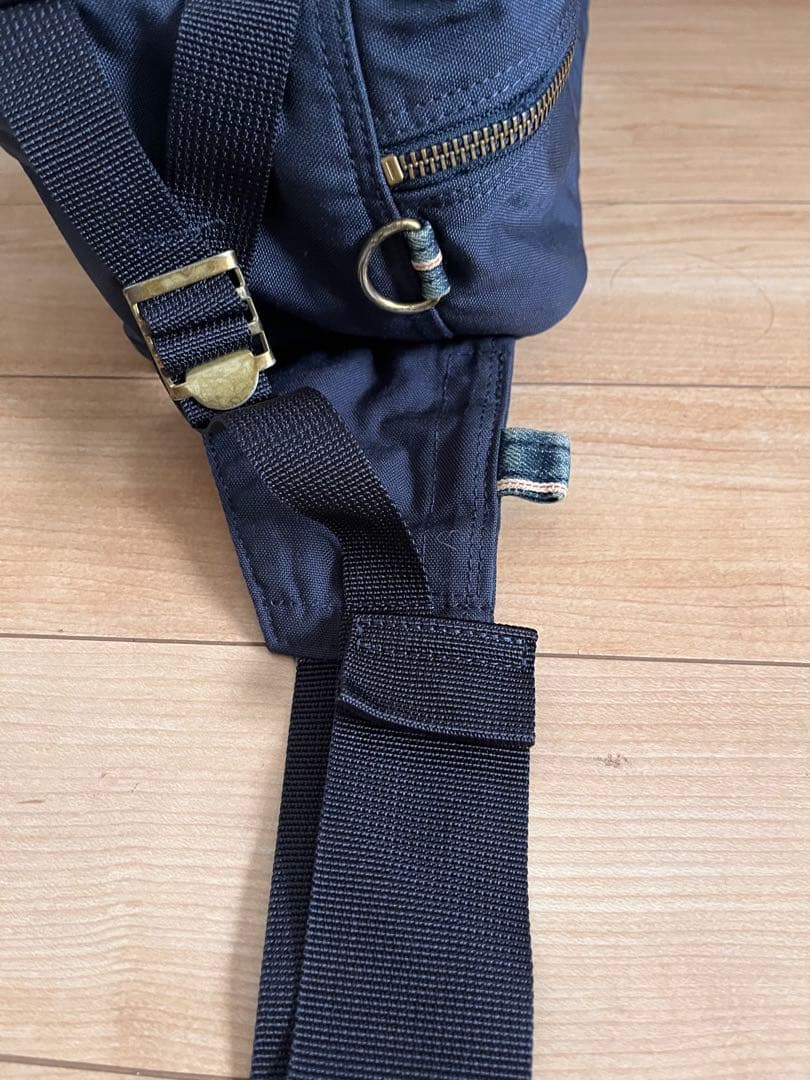 レア　ポーター　リーバイス　コーデュラ ボディバッグ デニム