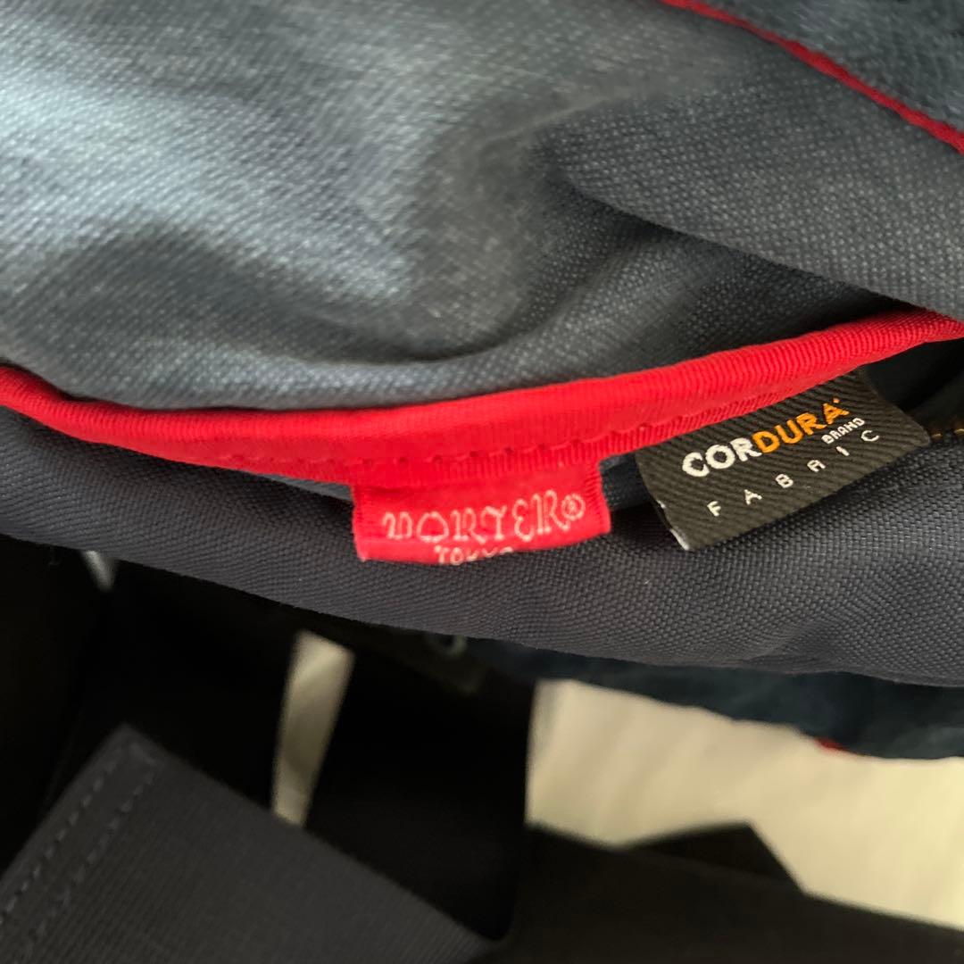 レア　ポーター　リーバイス　コーデュラ ボディバッグ デニム