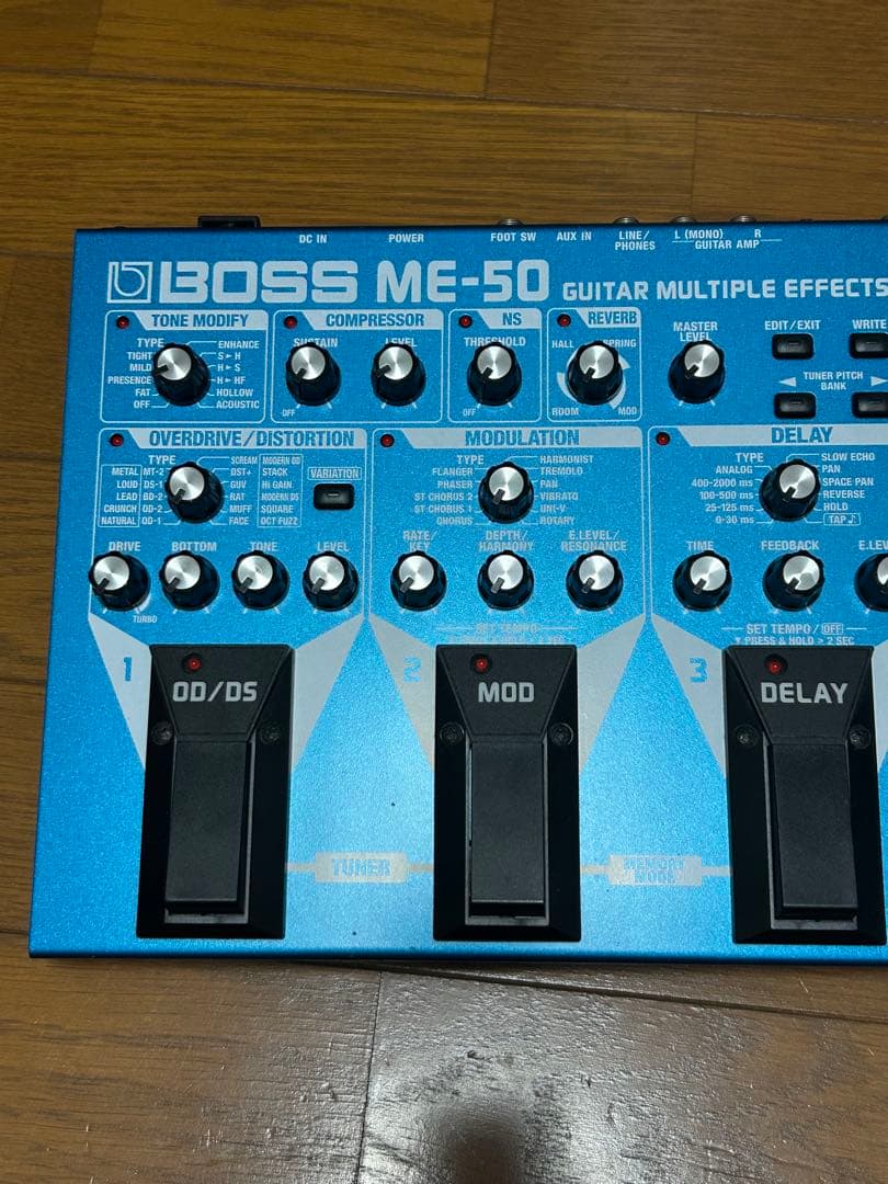 林蔵様(BOSS ME-50 ギターエフェクター)
