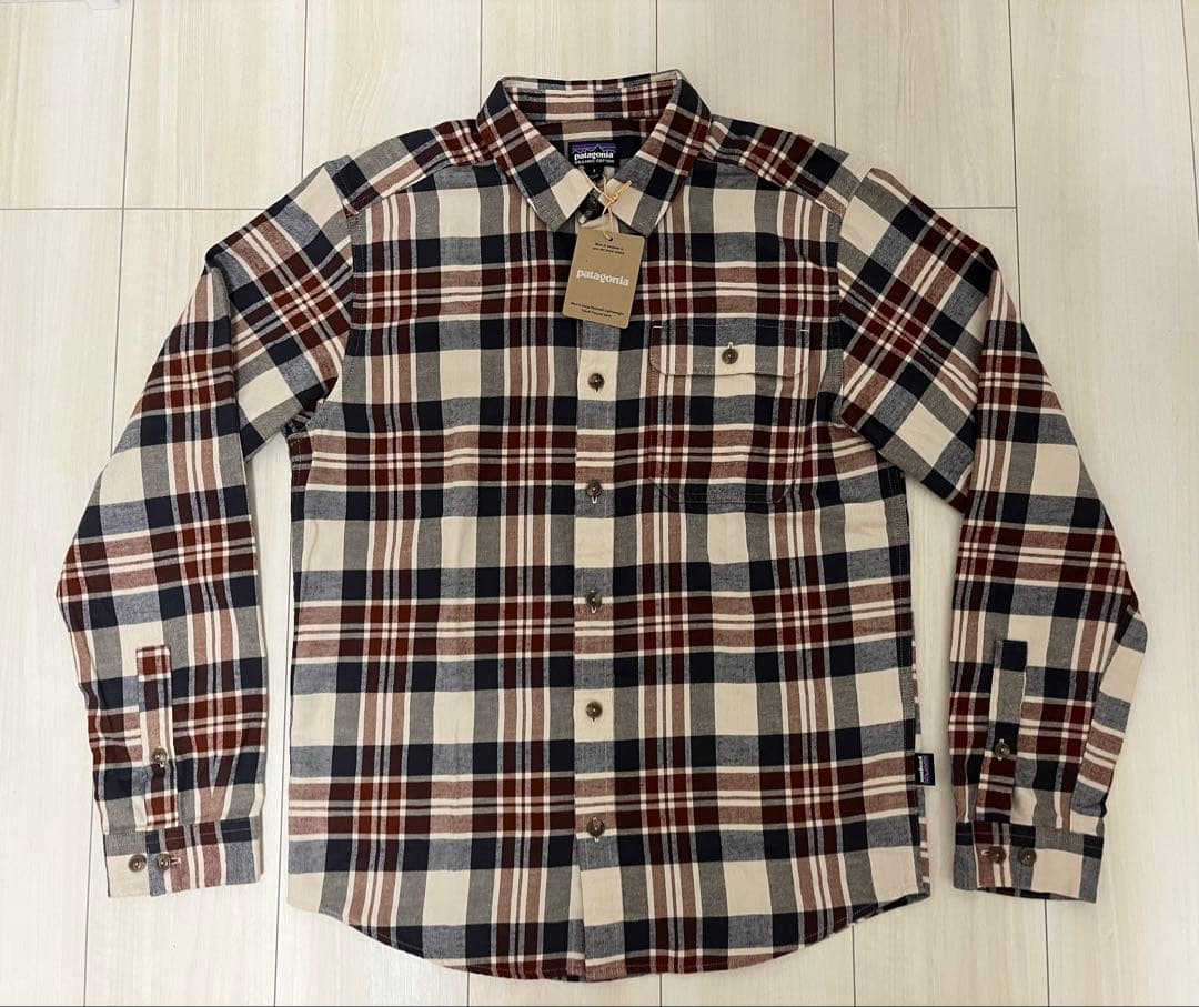 パタゴニア ライトウェイト フィヨルドフランネルシャツ Sサイズ PDVA 新品