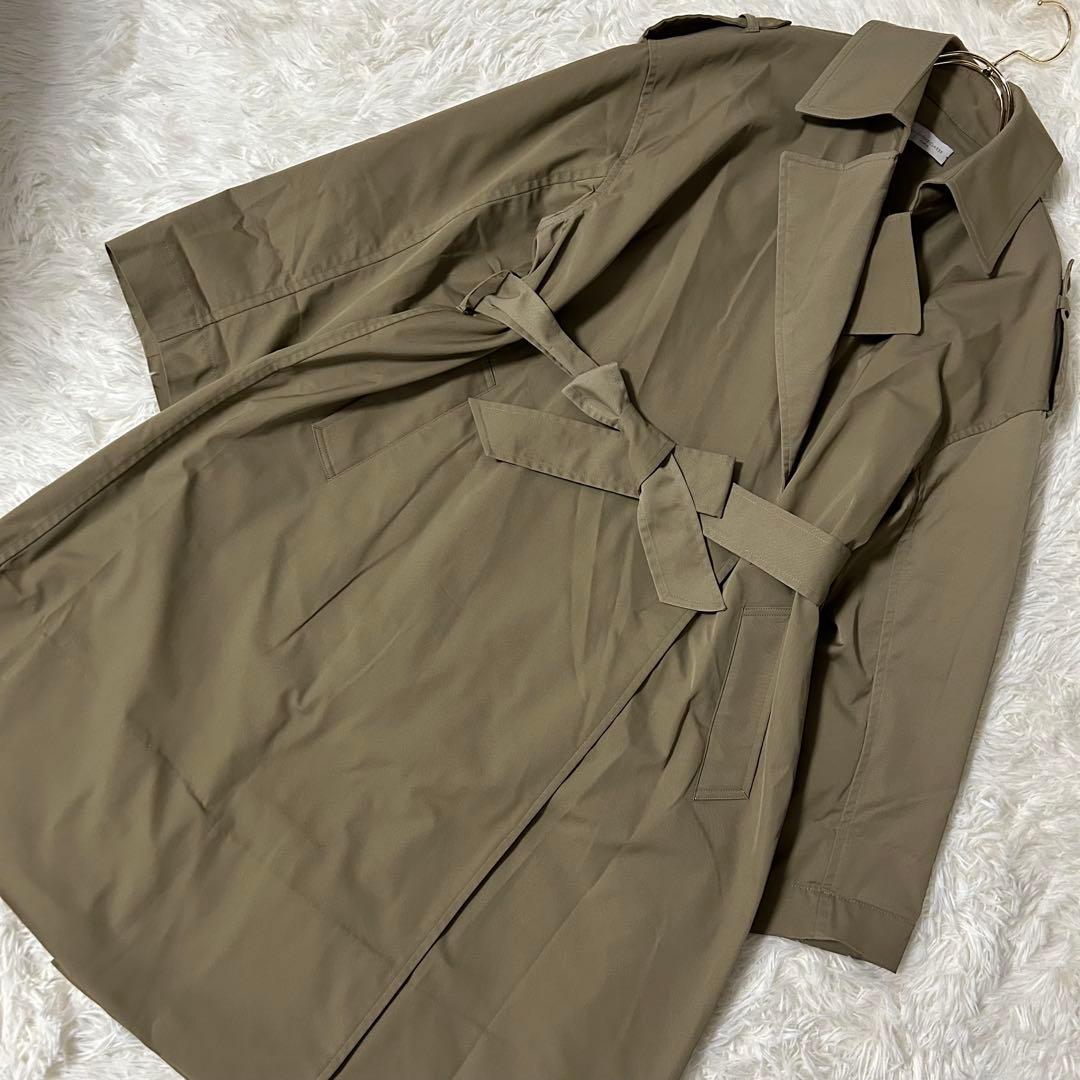 Deuxieme Classe トレンチコート カーキ きれいめ