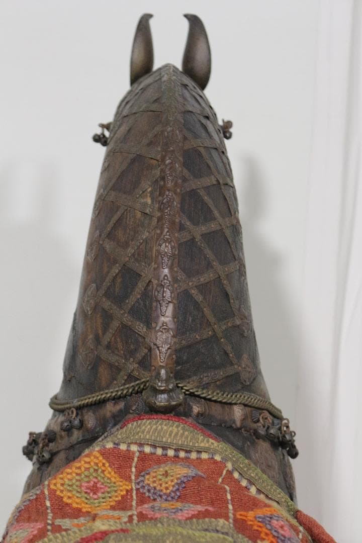 馬の彫刻★木製★アンティーク★