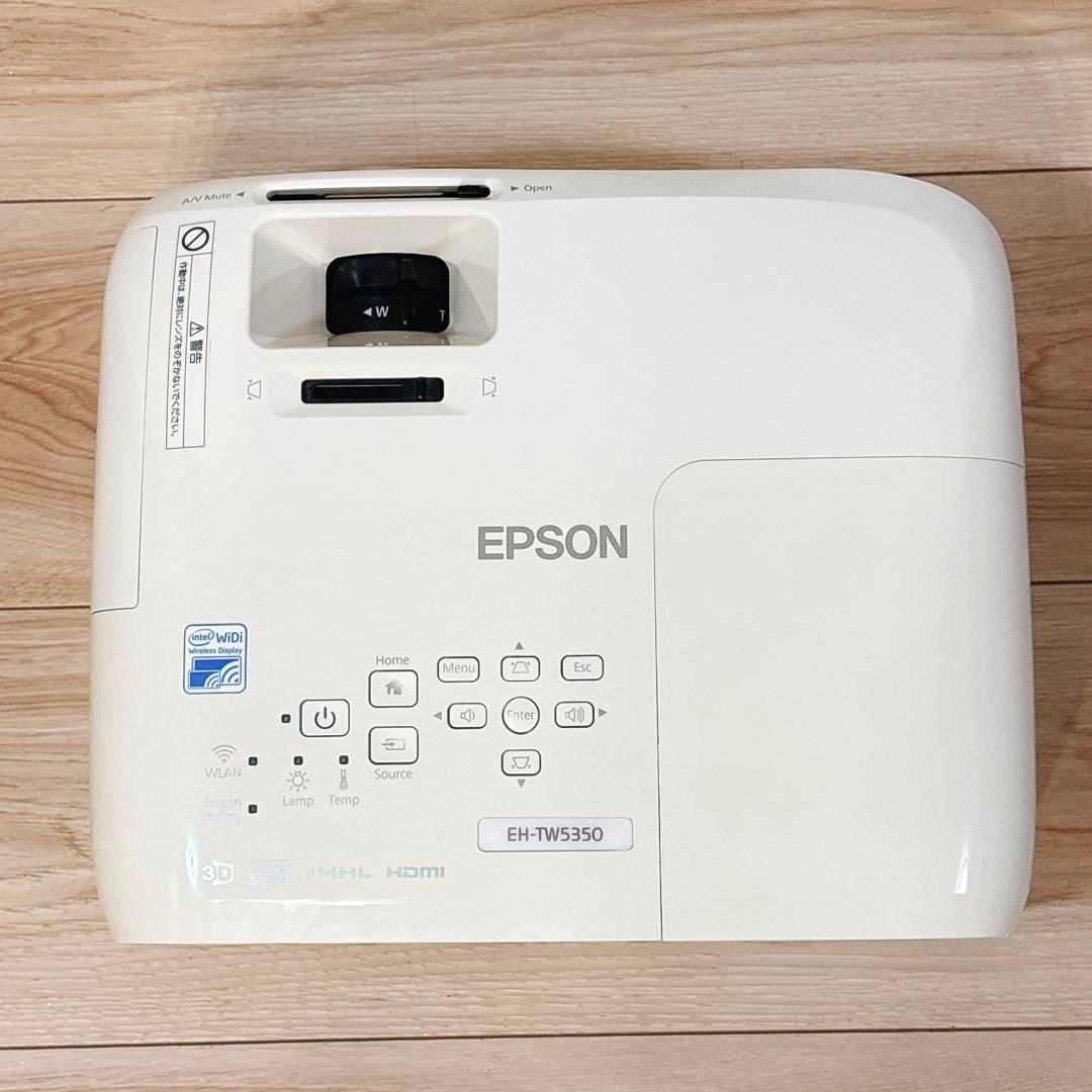 ✨美品✨ EPSON EH-TW5350 プロジェクター本体 ランプ点灯597H