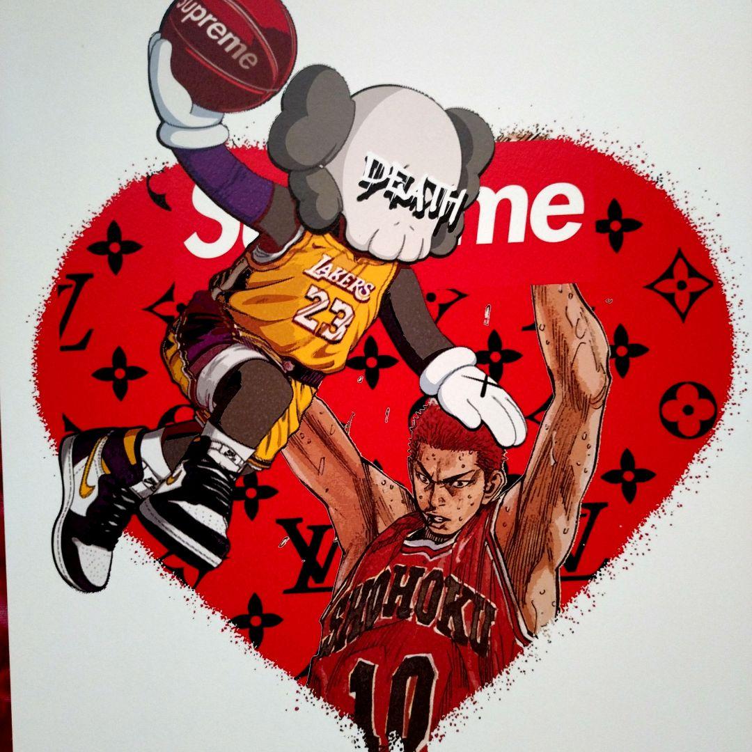 death nyc 世界限定100枚　スラムダンク　桜木花道　KAWS