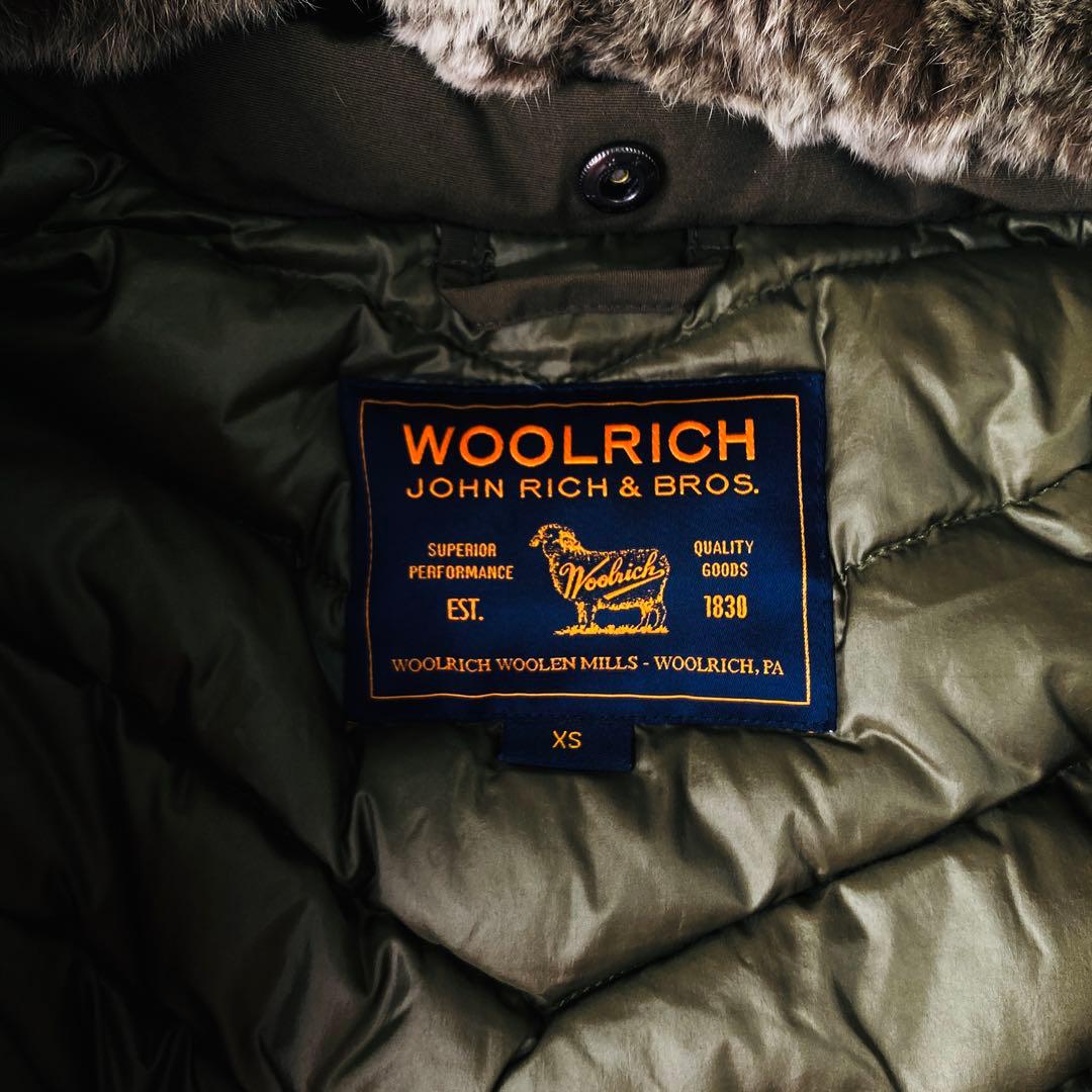 美品✨ウールリッチ ボウブリッジ ダウンコート ラビットファー　フーデット　S