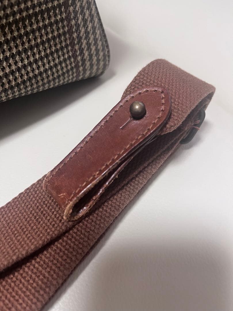 ラルフローレン　ボストンバッグ　千鳥柄