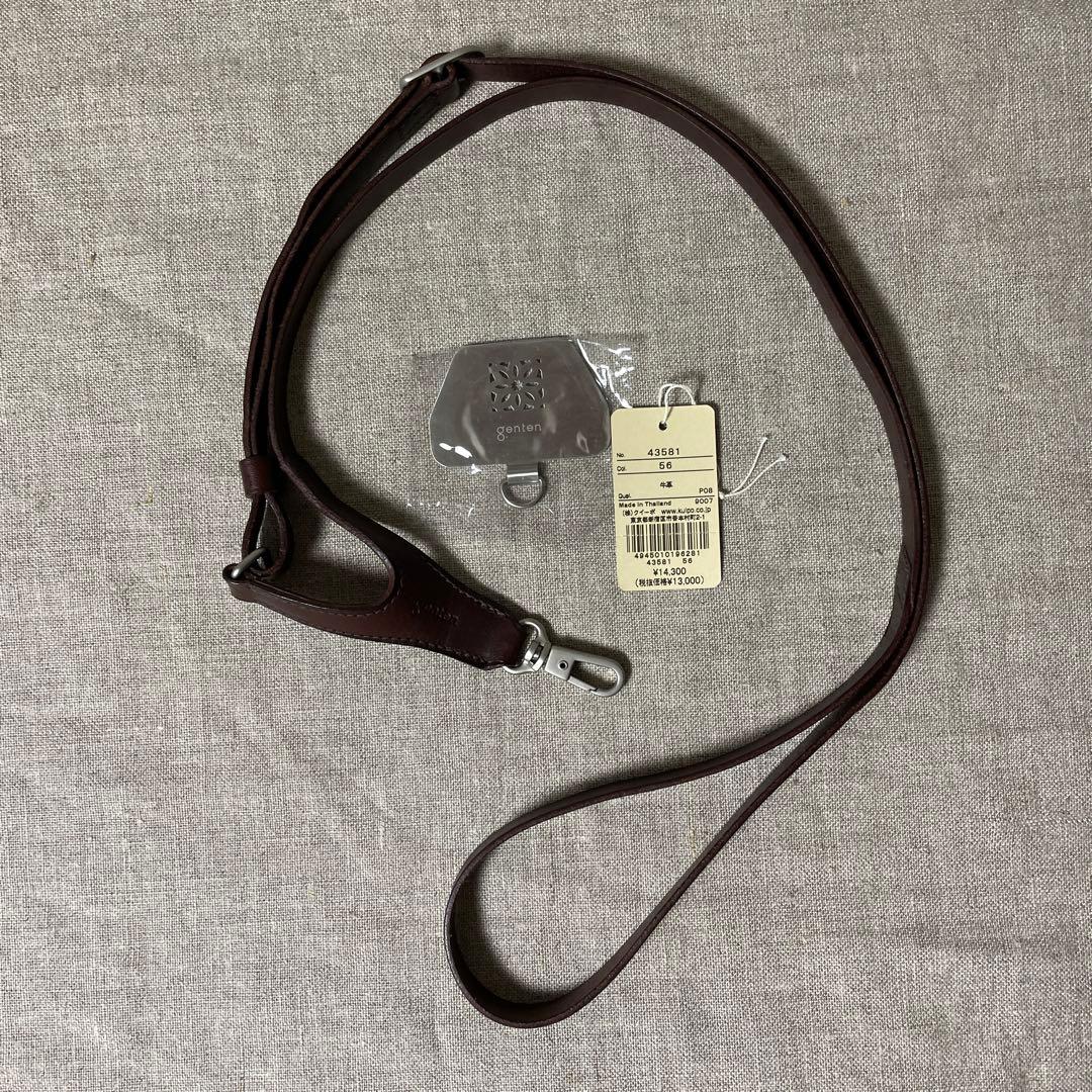 ＊美品＊ genten スマートフォンストラップ ノウチャ