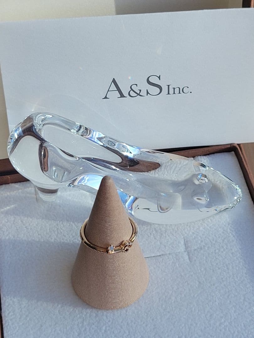 ねこ様★ノジェス K10 YG NOJESS ピンキーリング 指輪 5号 オパー