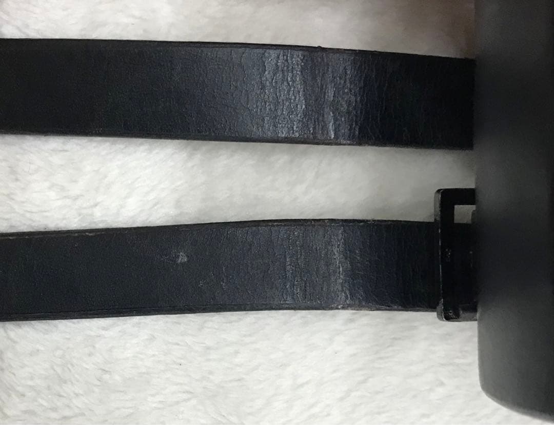 稀少ジャムホームメイドアンドレディメイド革バングルブレスレット黒リストバンドレア