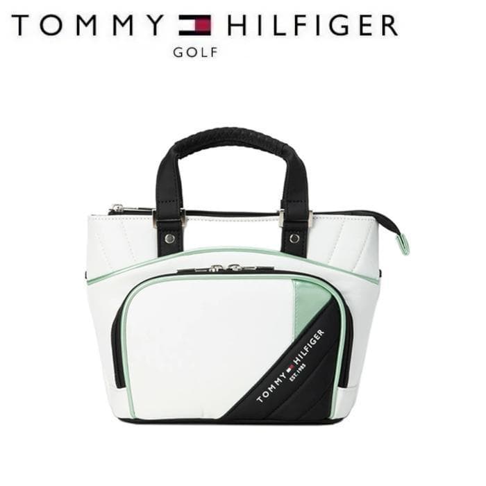 新品 トミーヒルフィガーゴルフ カートバッグ THMG5ST2 ホワイト