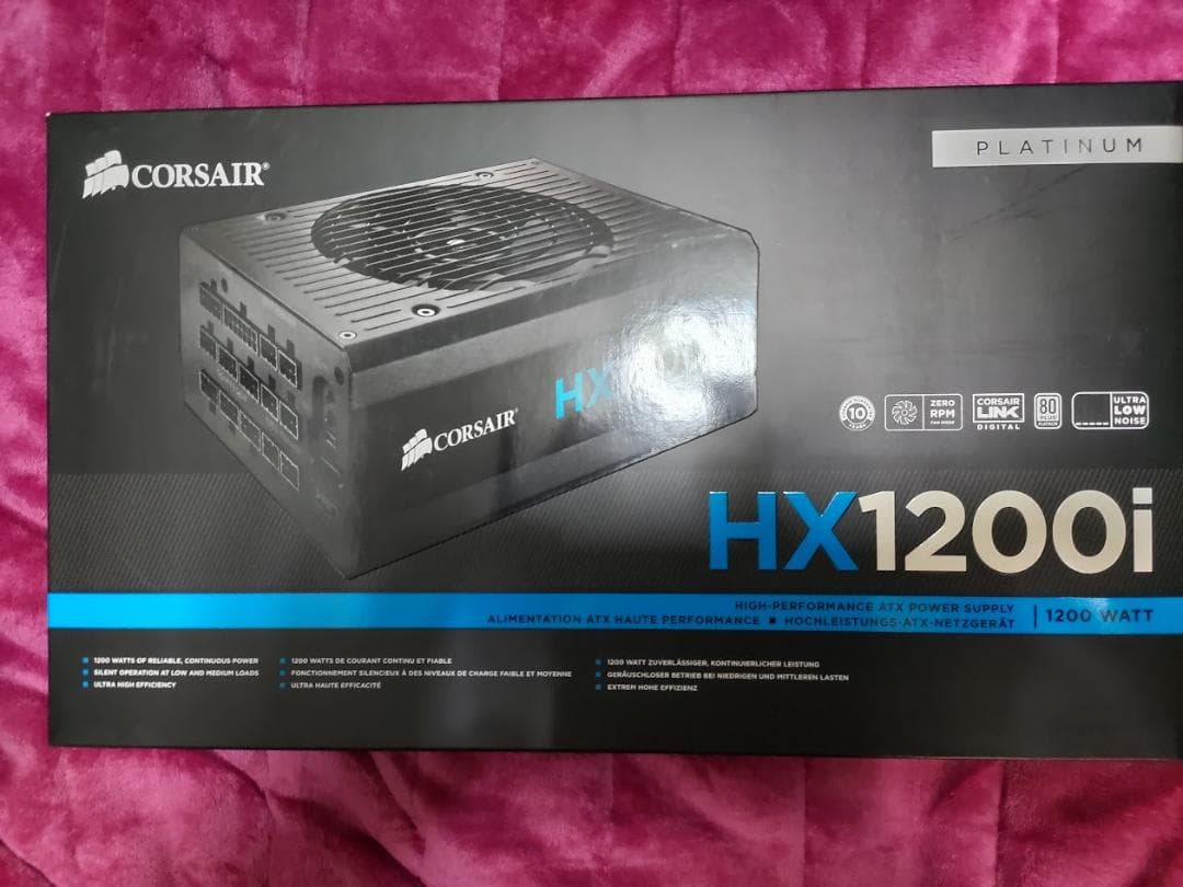 S*君様 CORSAIR HX1200i 1200W PLATINUM