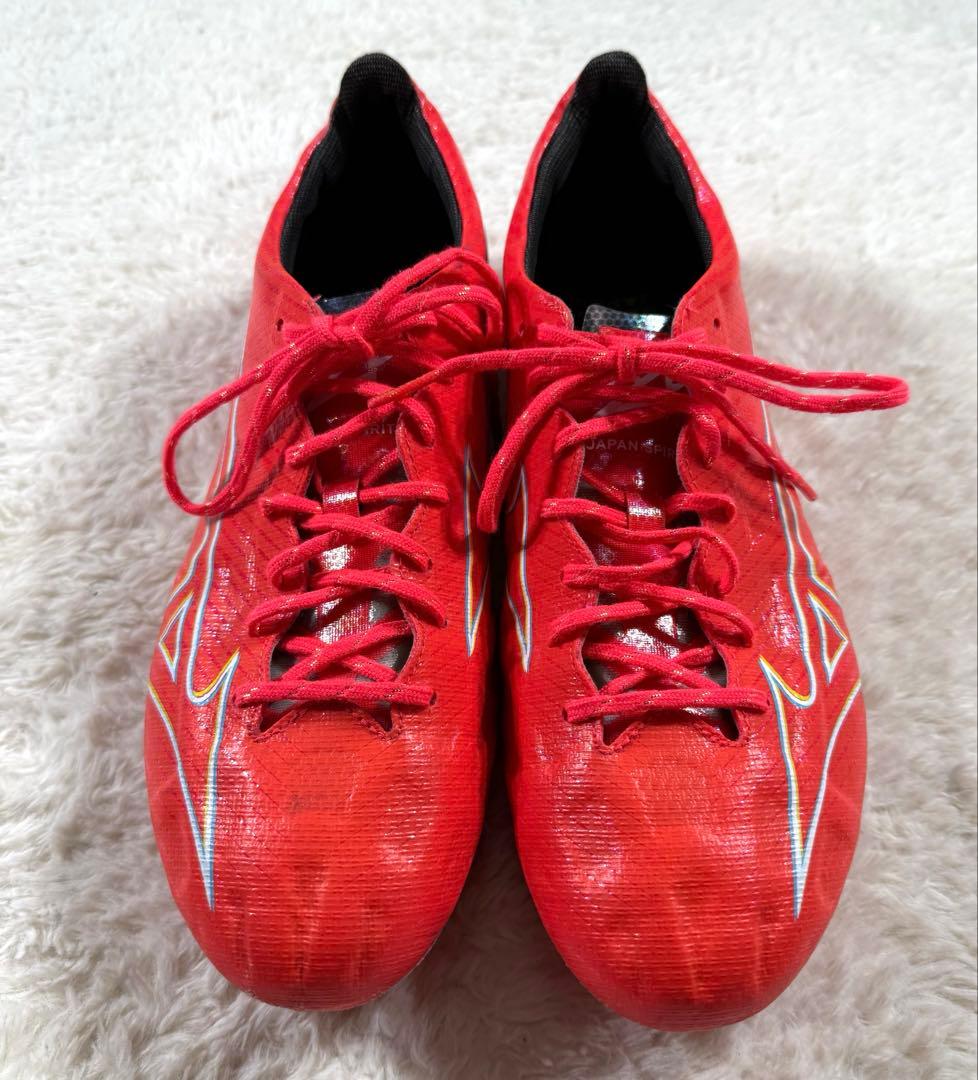 ミズノ　モレリア　アルファ JAPAN フェアリーコーラル