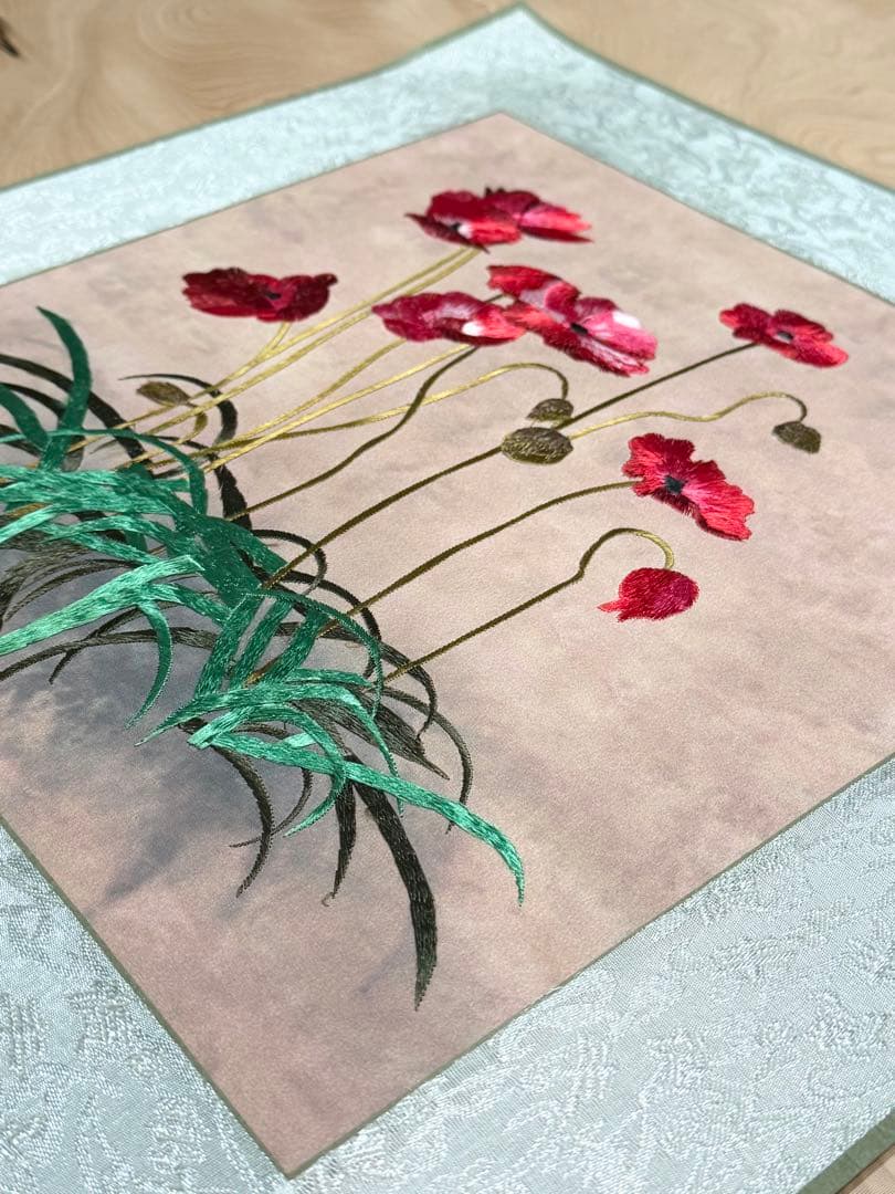 中国蘇州＊精巧な刺繍アート 逸品 刺繍画 絵画
