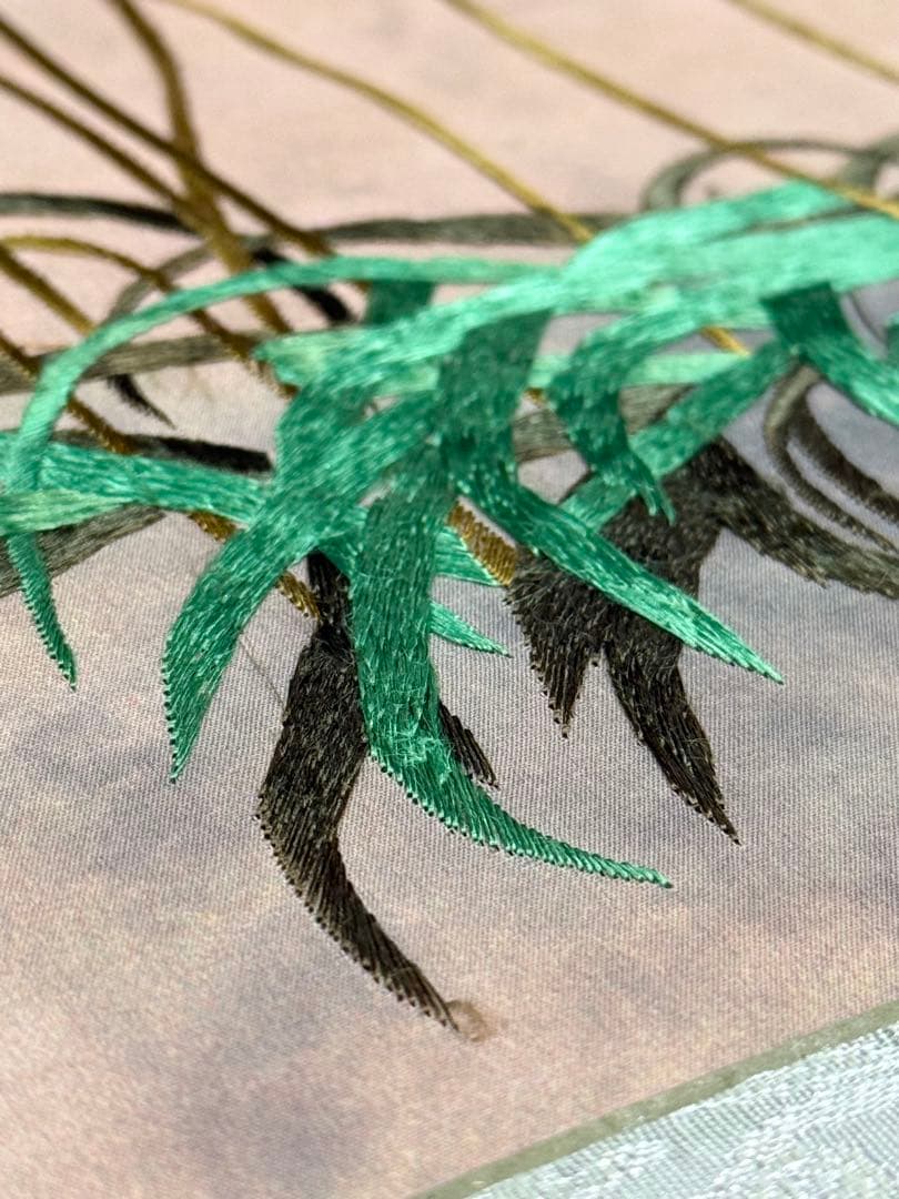 中国蘇州＊精巧な刺繍アート 逸品 刺繍画 絵画