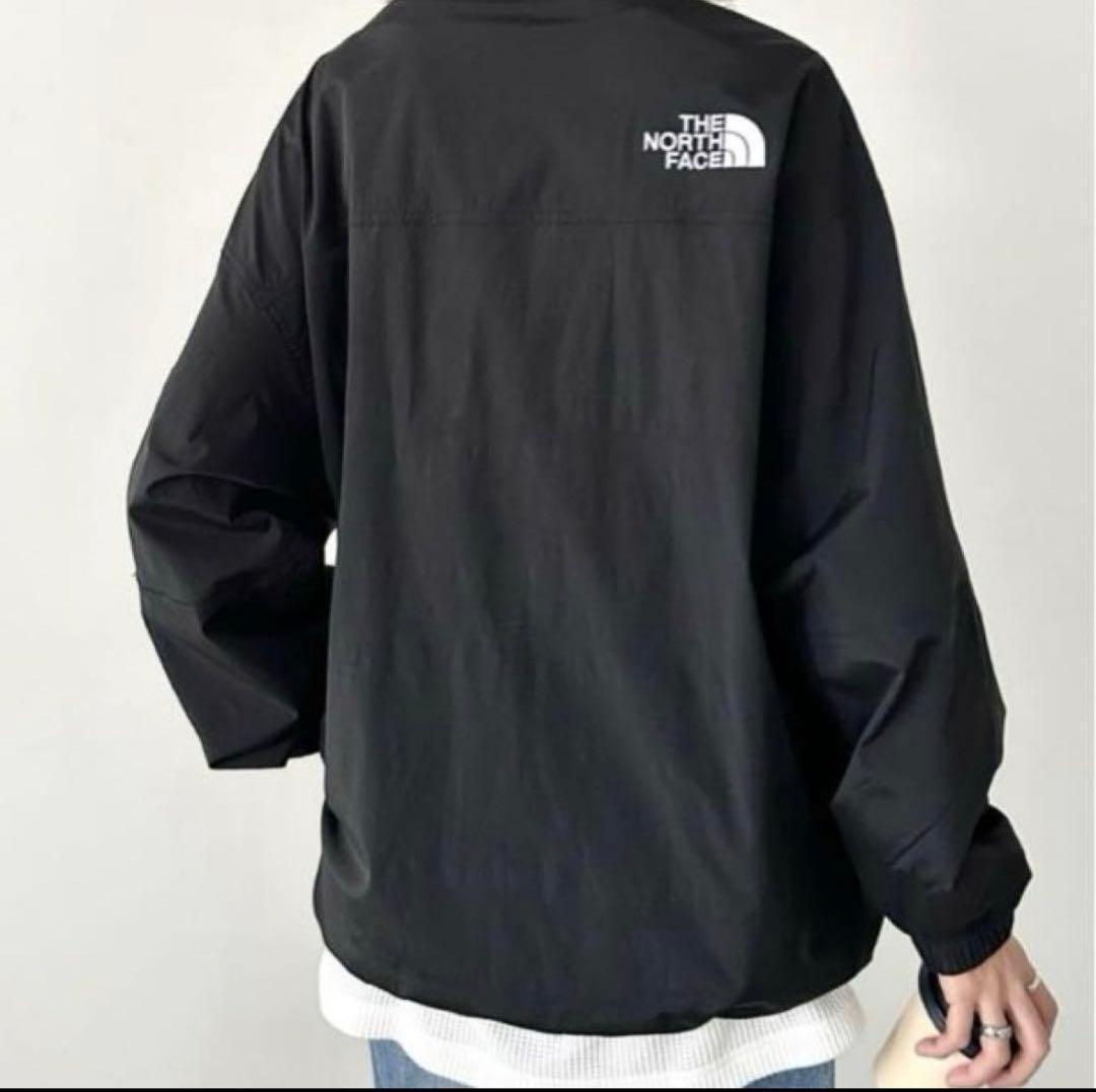 【新品】韓国限定　ノースフェイス　Lサイズ　アルバニークルーネック　黒