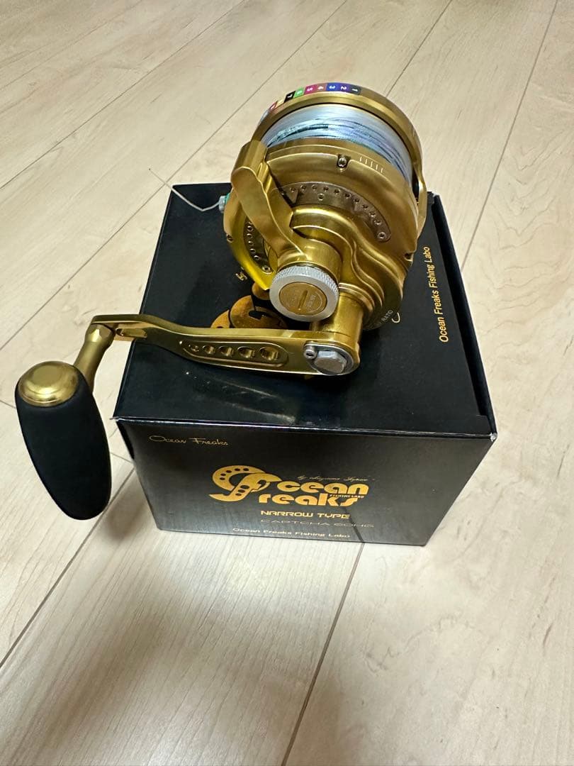 超美品‼️オーシャンフリークスCaptcha 60HG ナロウ右巻き　PE付き