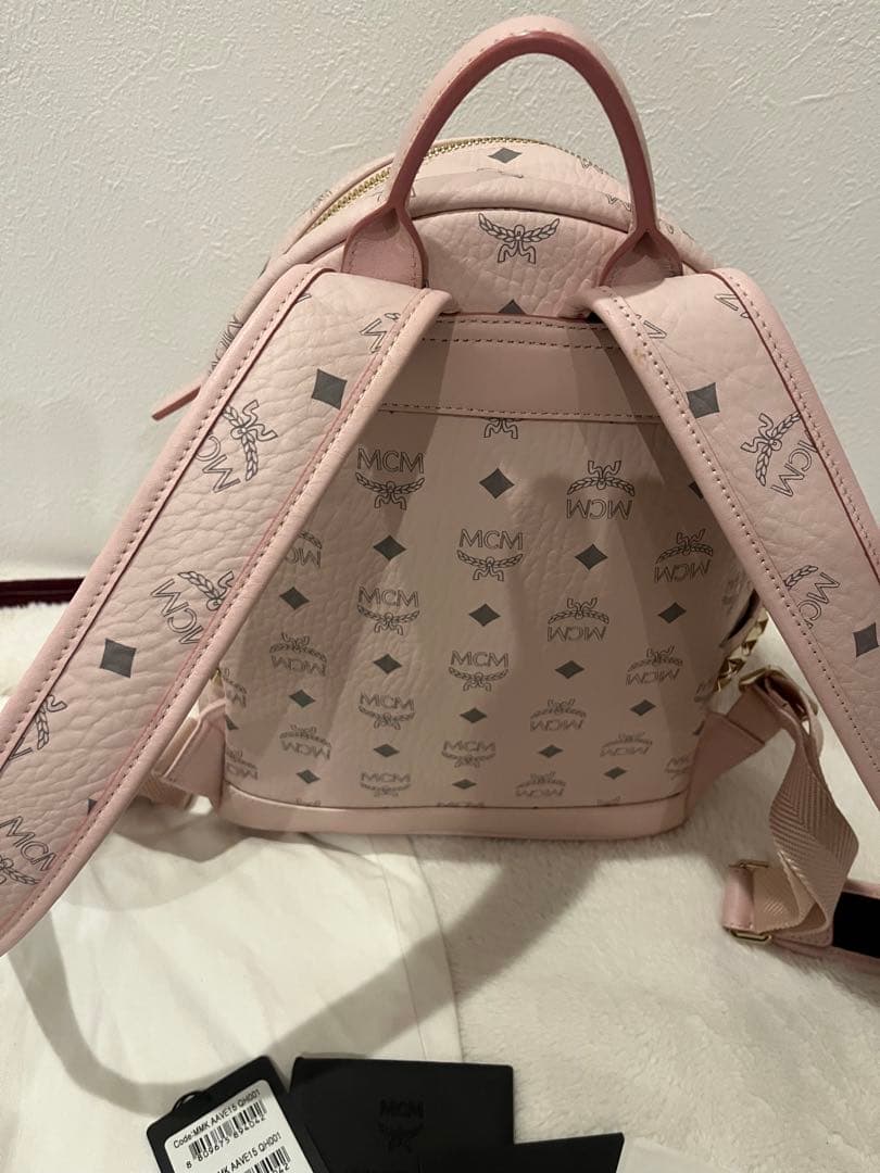 MCM ピンク リュック・バックパック パウダーピンク