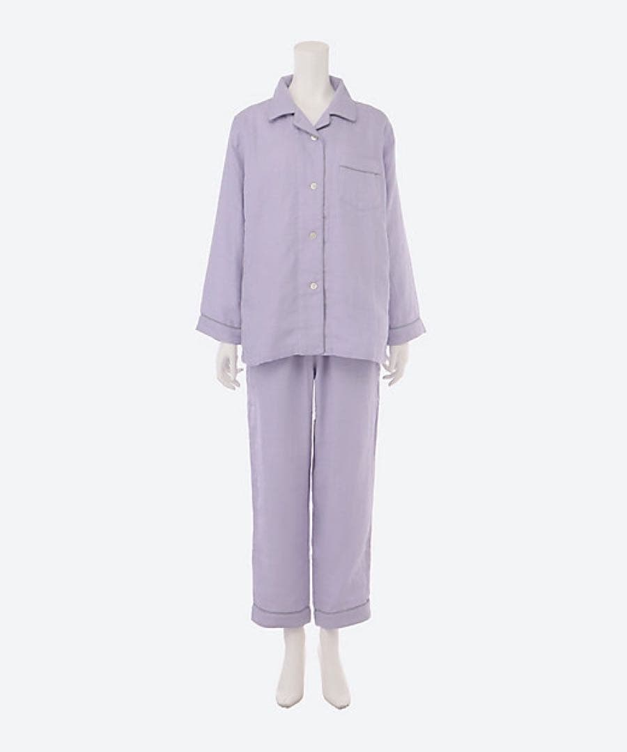 UCHINO マシュマロガーゼ パイピング パジャマ