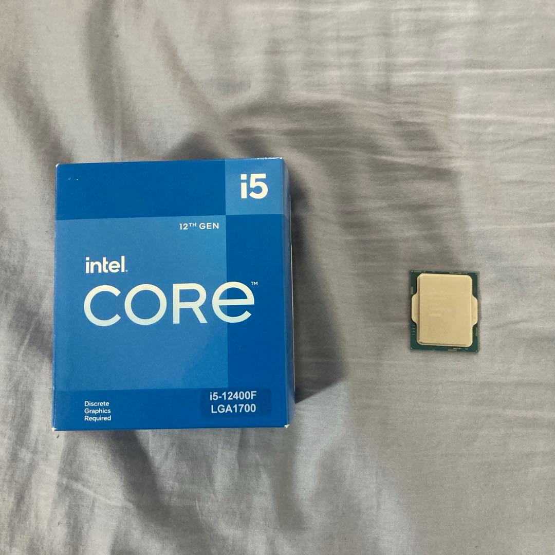 CPU core i5 12400f