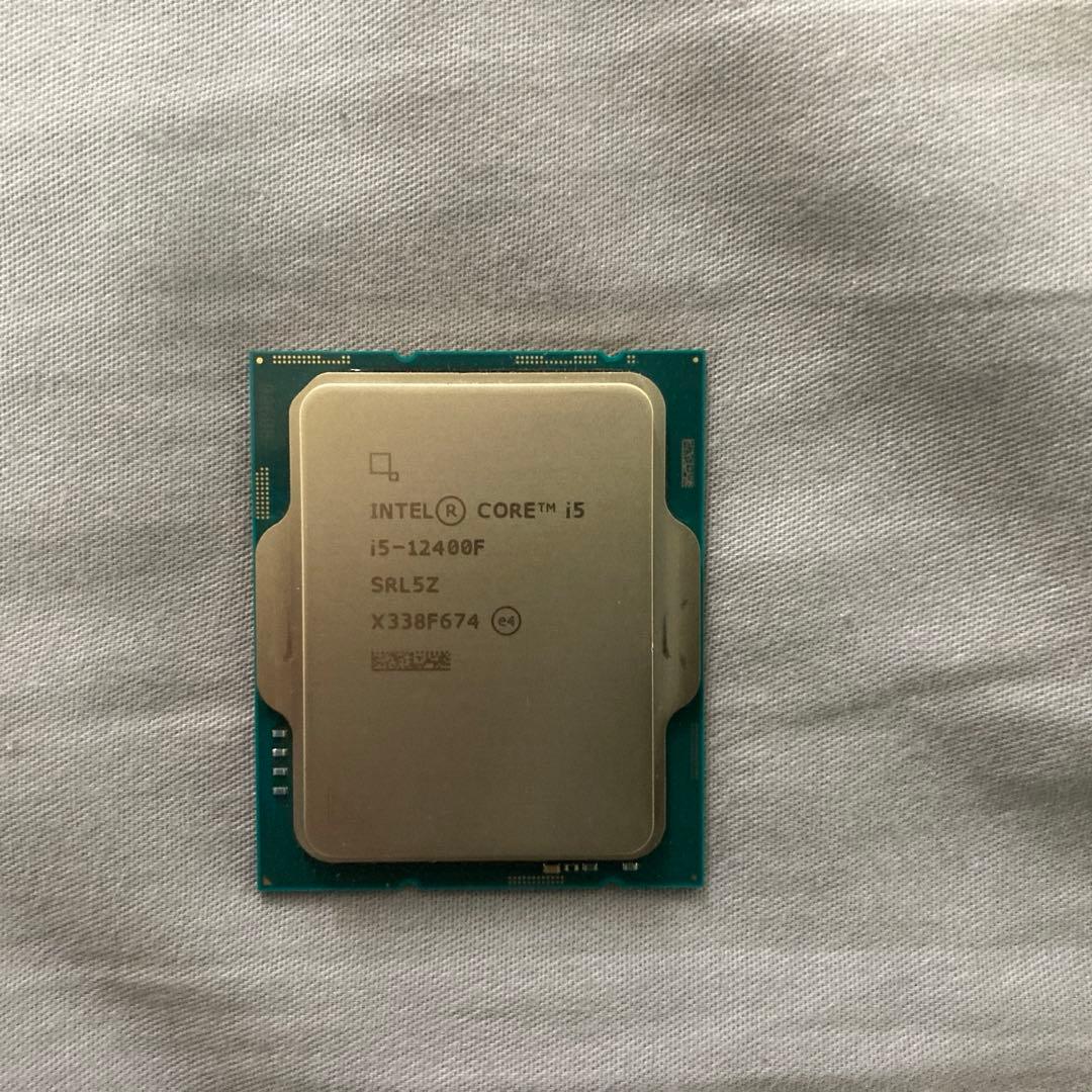 CPU core i5 12400f