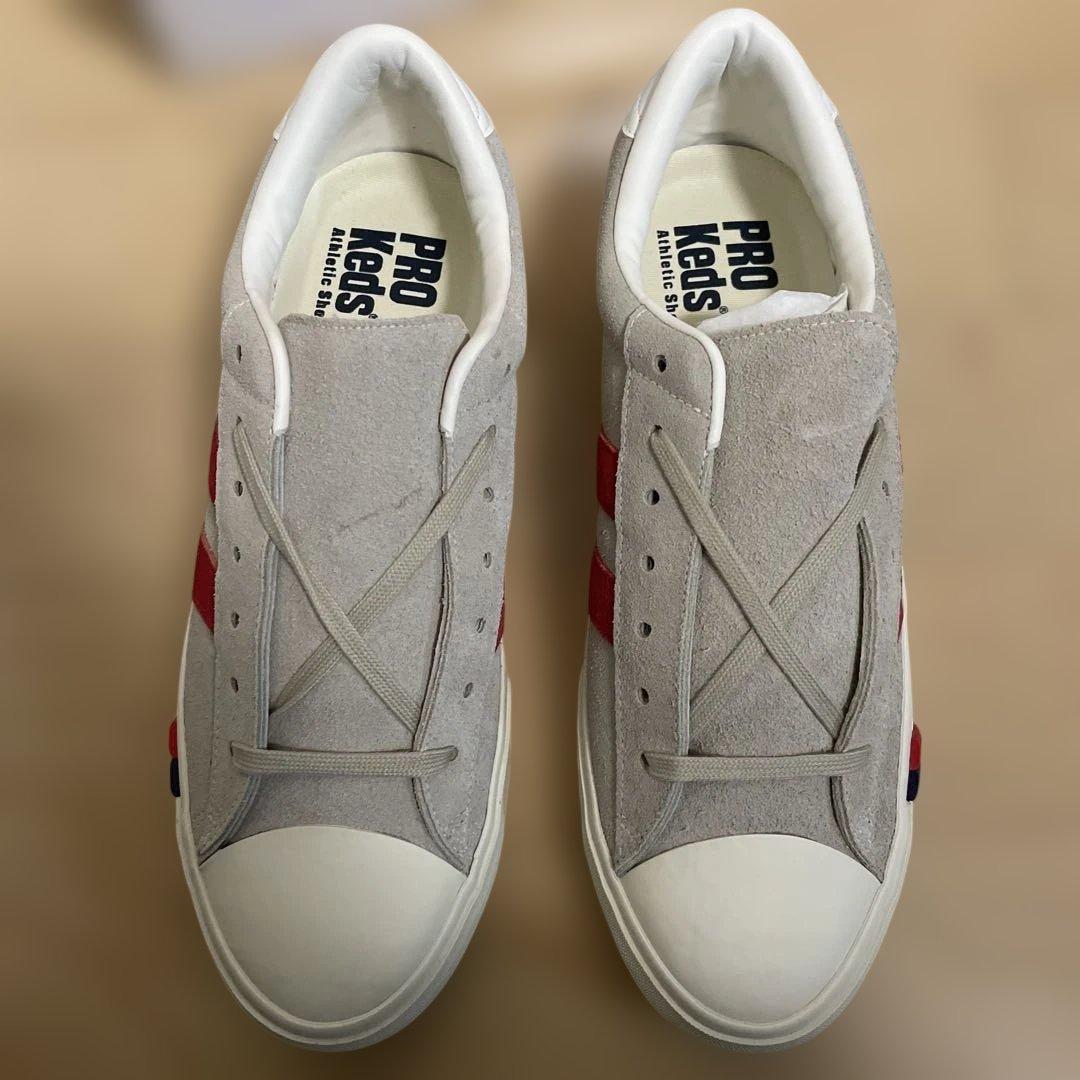 プロケッズ　ロイヤルプラス　グレーxレッド　レアカラー　ビンテージ