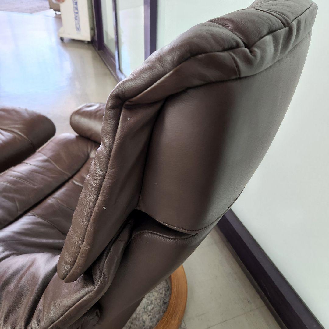 EKORNES ストレスレスチェア ブラウン ノルウェー産 オットマン付き