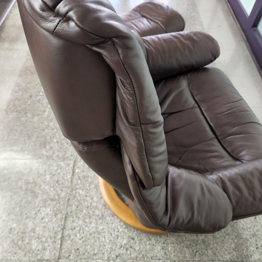 EKORNES ストレスレスチェア ブラウン ノルウェー産 オットマン付き