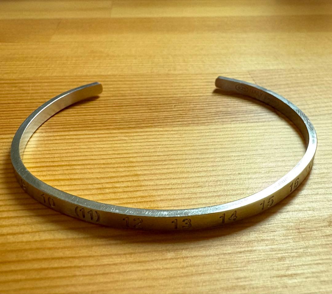 maiso margiela paris シルバー925バングルメゾンマルジェラ