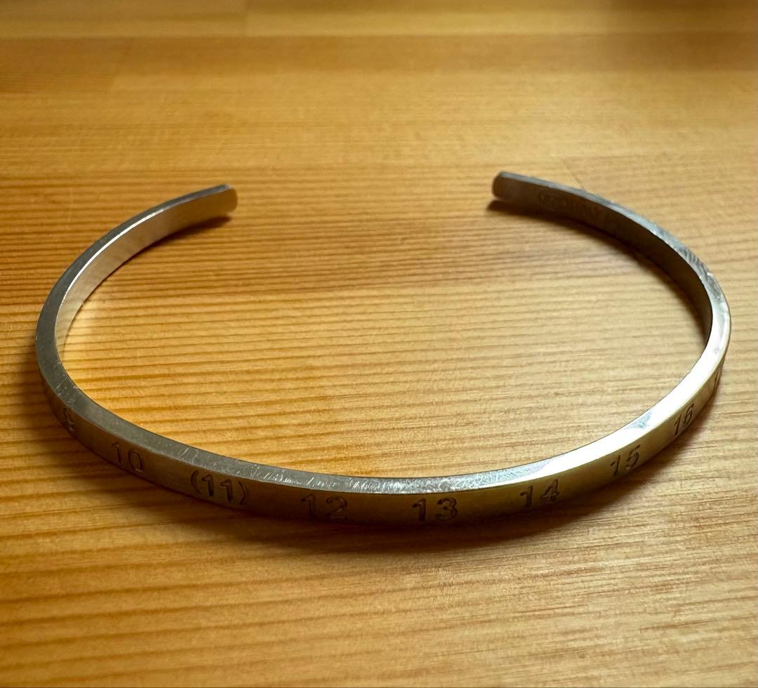 maiso margiela paris シルバー925バングルメゾンマルジェラ