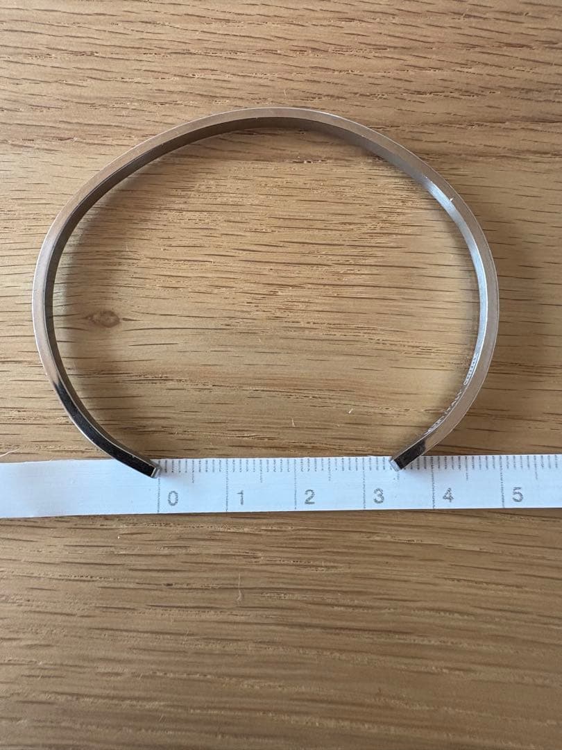 maiso margiela paris シルバー925バングルメゾンマルジェラ