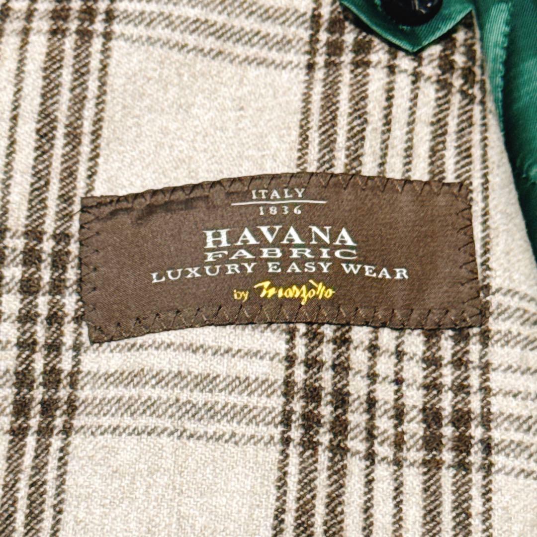 美品✨ スーツセレクト×マルゾット　チェスターコート　チェック柄　イタリア製生地