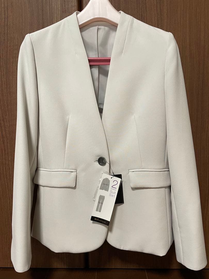 【新品】m.f.editorialパンツスーツS 仕事 入学式 七五三