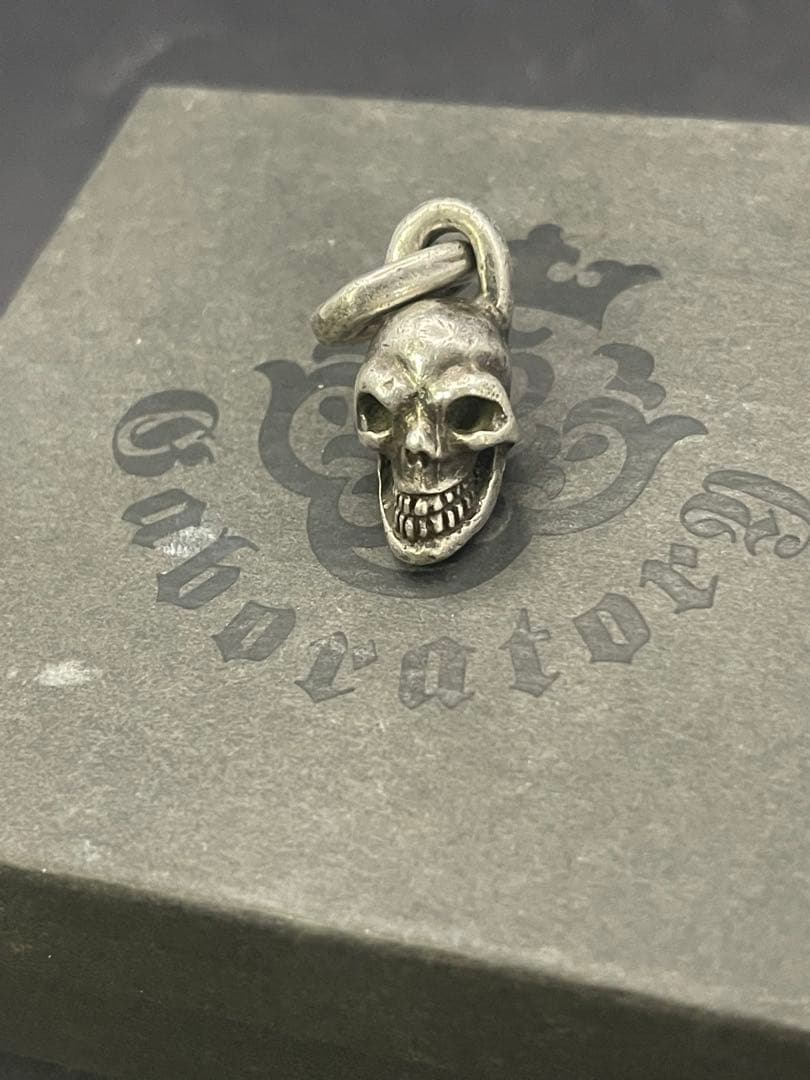 ユ*ウ様 Gaboratory 大粒　シングルスカル　ハッピースカル　ペンダント